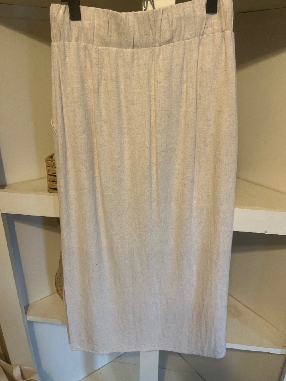 Mainstreet Exchange Linen Skirt - Picture 4 of 4